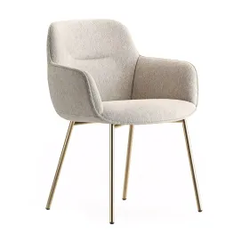 Calligaris cocoon metal legs armchair
